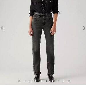 Levi's 501 Original Fit Women's Black Jeans